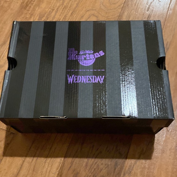 NEW in box Dr. Martens 1461 Bex WEDNESDAY PLATFORM SHOES, size US 8 - Picture 12 of 17